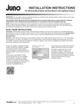 Juno Contractor Select 4RLS Downlight Guía de instalación