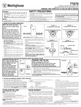 Westinghouse 77870 Manual de usuario