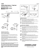 Prime-Line H 3508 Instrucciones de operación