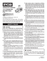 Ryobi P189 Guía del usuario