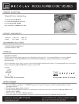 DECOLAV 1000TU-FNG Guía de instalación
