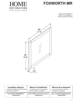 Home Decorators Collection Foxworth MR Guía de instalación