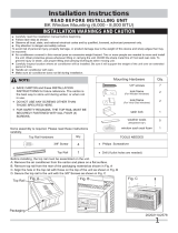 Frigidaire FFRA0811U1 Instrucciones de operación