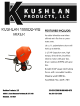 Kushlan 1000DD-WB Manual de usuario