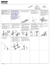 Kohler 15182-4DRA-G Guía de instalación