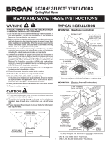 Broan-NuTone L100 Guía de instalación