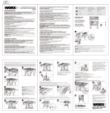 Worx Pegasus Foldable Worktable & Sawhorse El manual del propietario