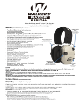 Walkers Game Ear SF-DRSEM-BLZ Instrucciones de operación