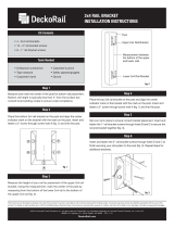 DeckoRail 163602 Guía de instalación