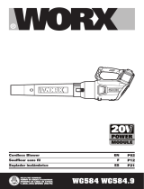 Worx WG584 El manual del propietario