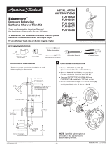 American Standard TU018501.278 Guía de instalación