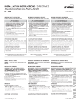 Leviton R00-LBHPL-00R Instrucciones de operación