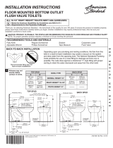 American Standard 3249.001.020 Guía de instalación
