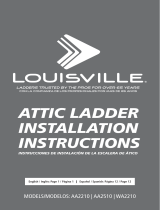Louisville Ladder AA2210 Instrucciones de operación
