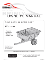 Brinly-Hardy PCT-101BH Manual de usuario