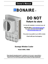 Bonaire Durango 6280035 Manual de usuario
