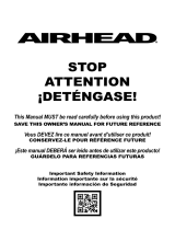 Airhead AHRE-12 Instrucciones de operación