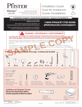 Pfister LG16-3DFK Guía de instalación