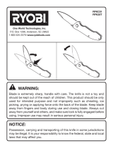 Ryobi RFK25T El manual del propietario