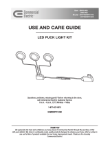 Commercial Electric 21353NVKIT-WH Manual de usuario