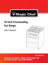 Magic Chef MCSRG24S Manual de usuario