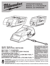 Milwaukee MXFXC406 Manual de usuario
