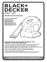 BLACK DECKER BDH2020FL Manual de usuario