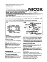 NICOR 17009A Guía de instalación