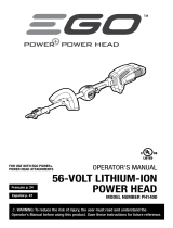 Ego Power+ PH1400 El manual del propietario