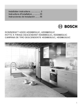 Bosch HDD80051UC/01 Guía de instalación