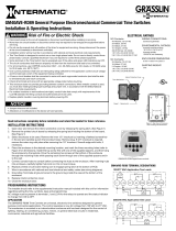 Intermatic GM40AVE-RD89 Series Instrucciones de operación
