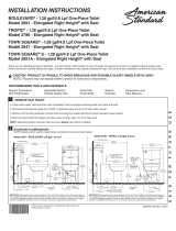 American Standard 2891128.222 Guía de instalación