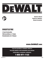 DeWalt DXGST227BC Manual de usuario