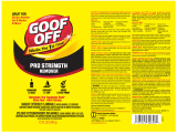 Goof Off FG658 Manual de usuario