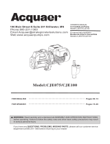 Acquaer CJE100 Manual de usuario