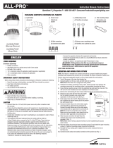 Cooper Lighting ALL-PRO AL2050LPCBZ Manual de usuario