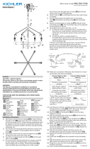 Kichler Lighting 44325VTG Manual de usuario