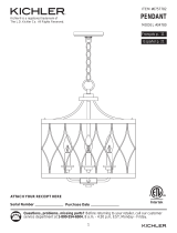 Kichler Lighting 34780 Manual de usuario