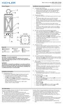 Kichler Lighting Montego 49679WHRLED Manual de usuario