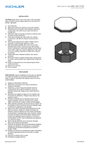 Kichler Lighting 10189BK Manual de usuario