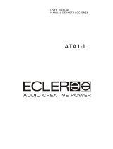 Ecler ATA1-1R Manual de usuario