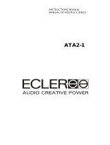 Ecler ATA2-1 Manual de usuario