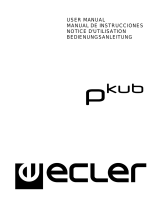 Ecler PKUB Manual de usuario
