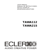 Ecler TAWA112-215 Manual de usuario