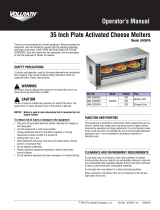 Vollrath Cheese Melter, Model JW30PA Manual de usuario