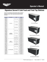 Vollrath Signature Server® Cold Food and Frost Top Stations Manual de usuario