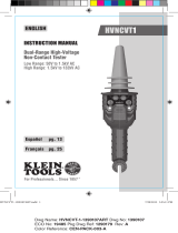 Klein Tools HVNCVT-1 Instrucciones de operación