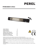 Perel PHW2000-G-RC2 Manual de usuario