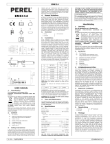 Velleman PEREL EMS114 Manual de usuario