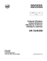 Wacker Neuson AR 51/9/250 Parts Manual
